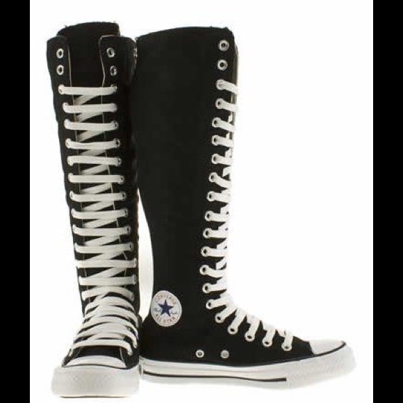 knee high converse size 8